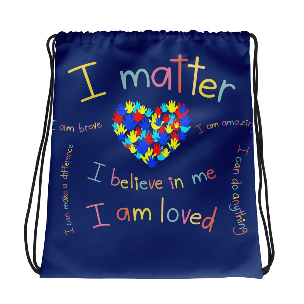 The "Carry Confidence Everywhere" Drawstring bag